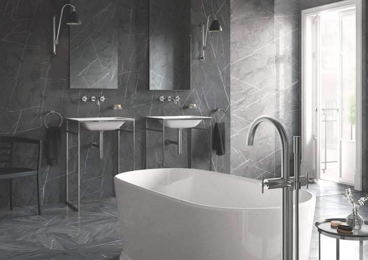 Grohe Rainshower Handbrausehalter, 27074DC0 Supersteel, Supersteel