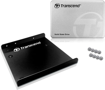 Transcend Highspeed 32GB interne 2.5” SSD (≠HDD) SATA III 6Gb/s, Langlebig und schnell, für Aufrüstu