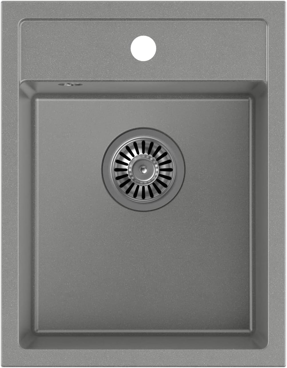 QUADRON | JOHNNY 90 | Granitspüle | 1-Kammer-Spüle | Masse: 50 x 39 mit 20,4 cm | Schrankunterbau au