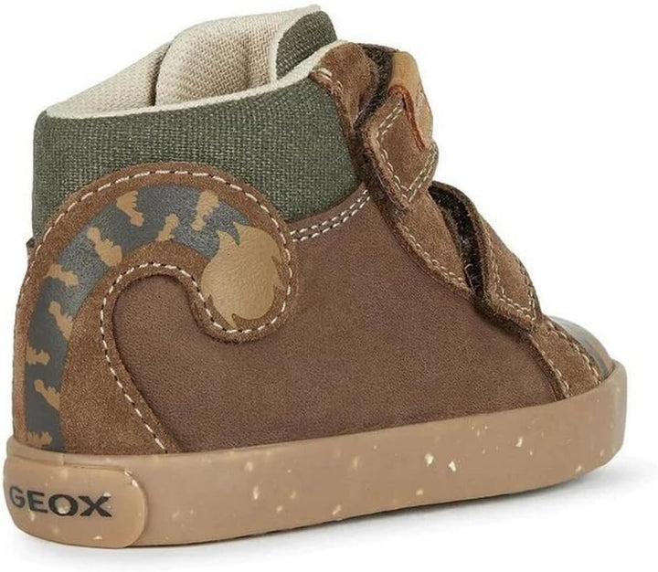 Geox Baby-Jungen B Kilwi Boy A Sneaker, 20 EU Brown Dk Brown