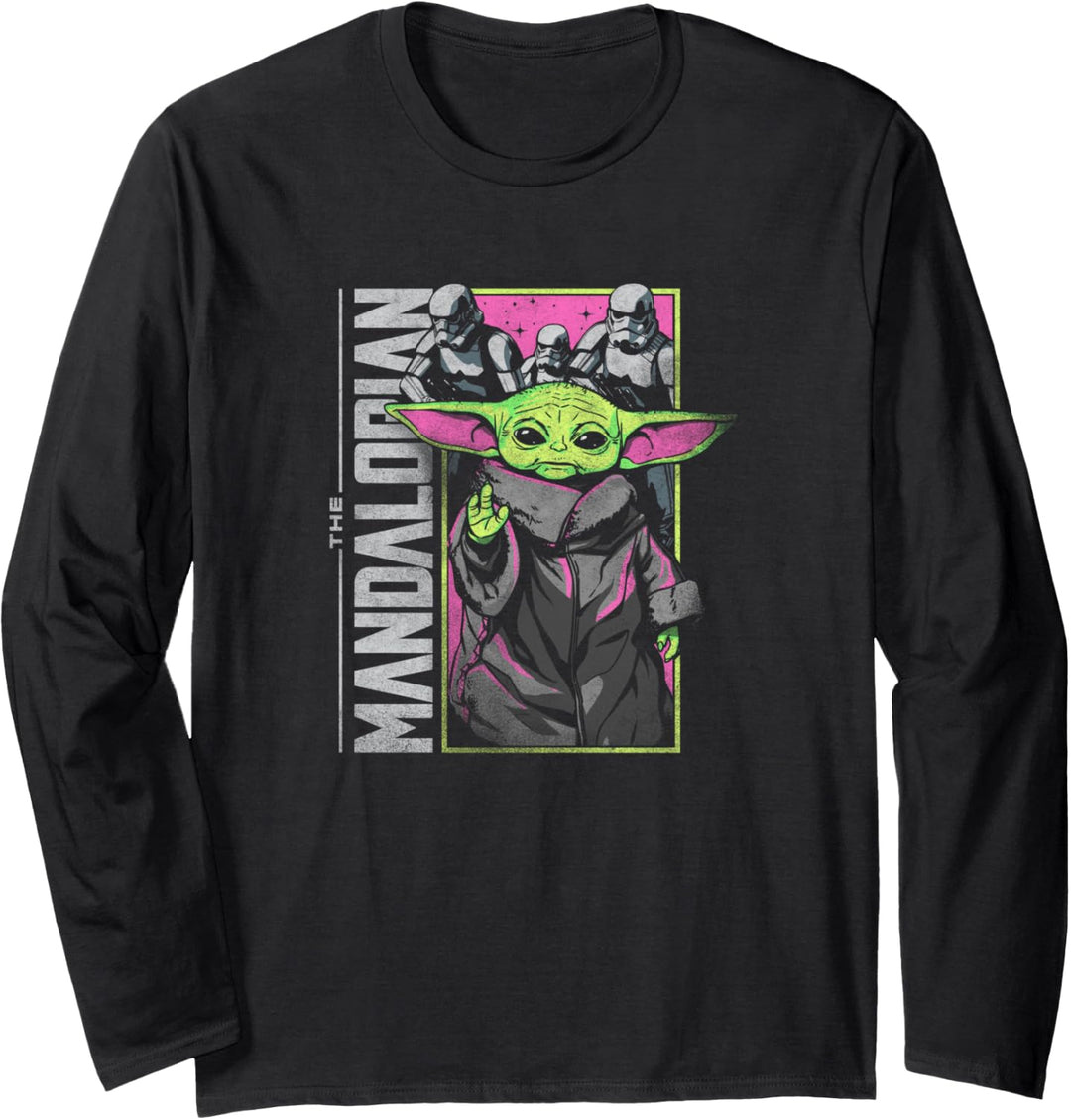 Star Wars The Mandalorian Child Troopers Langarmshirt