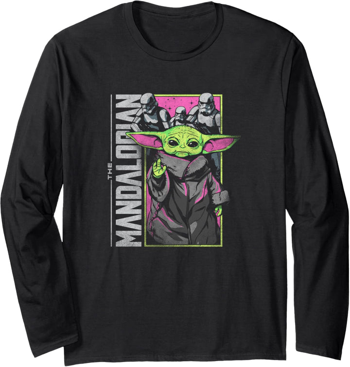 Star Wars The Mandalorian Child Troopers Langarmshirt