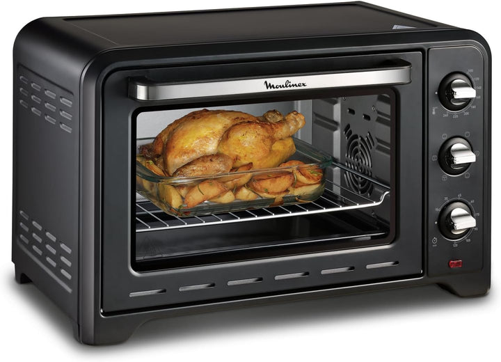 Moulinex OX4648 Optimo Mini-Elektro-Backofen, 33 l