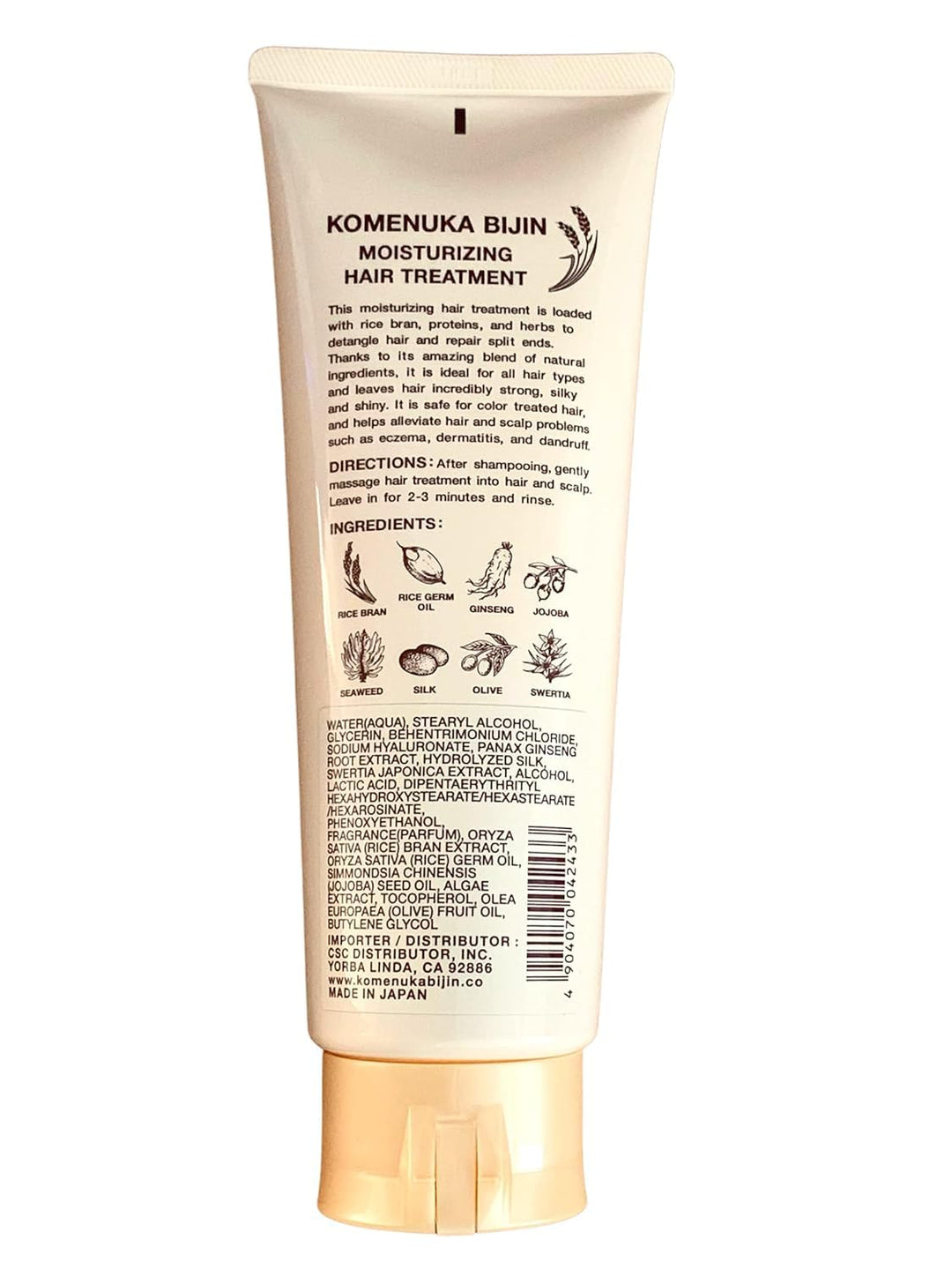 Komenuka Bijin Hair Treatment ,Conditioner for Hair (7.7 oz)