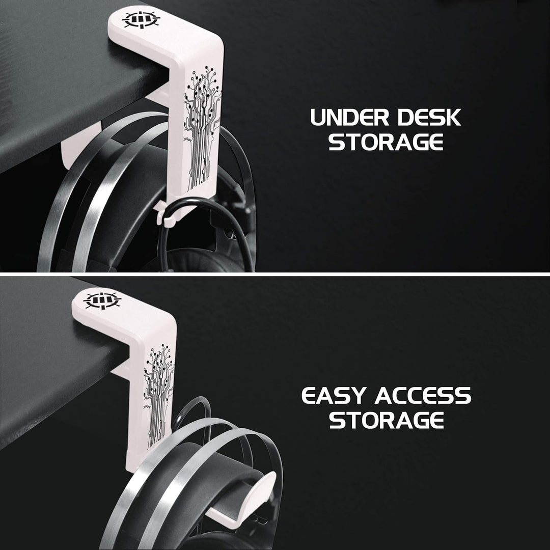 ENHANCE PC Gaming Headset Kopfhörer Halterung Hanger Mount Kopfhörer Stand mit verstellbaren & Schwe