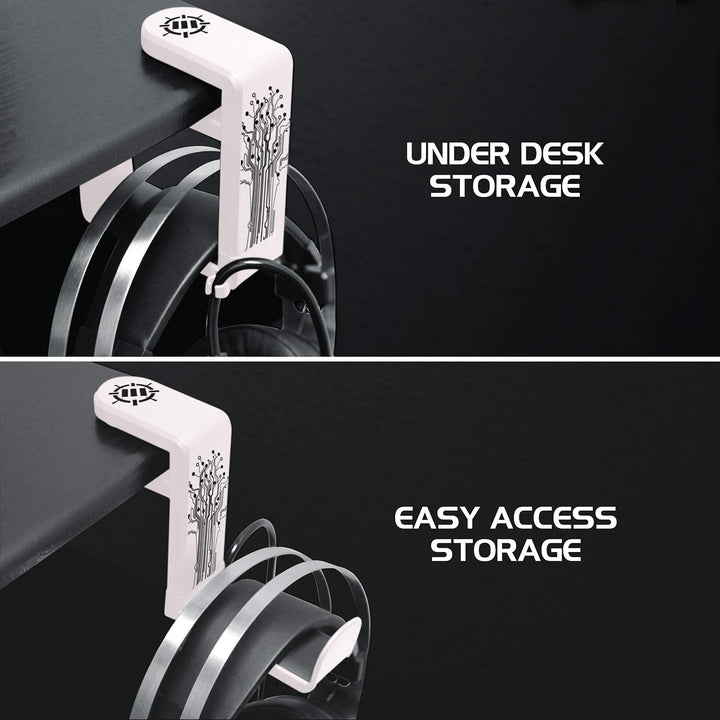 ENHANCE PC Gaming Headset Kopfhörer Halterung Hanger Mount Kopfhörer Stand mit verstellbaren & Schwe