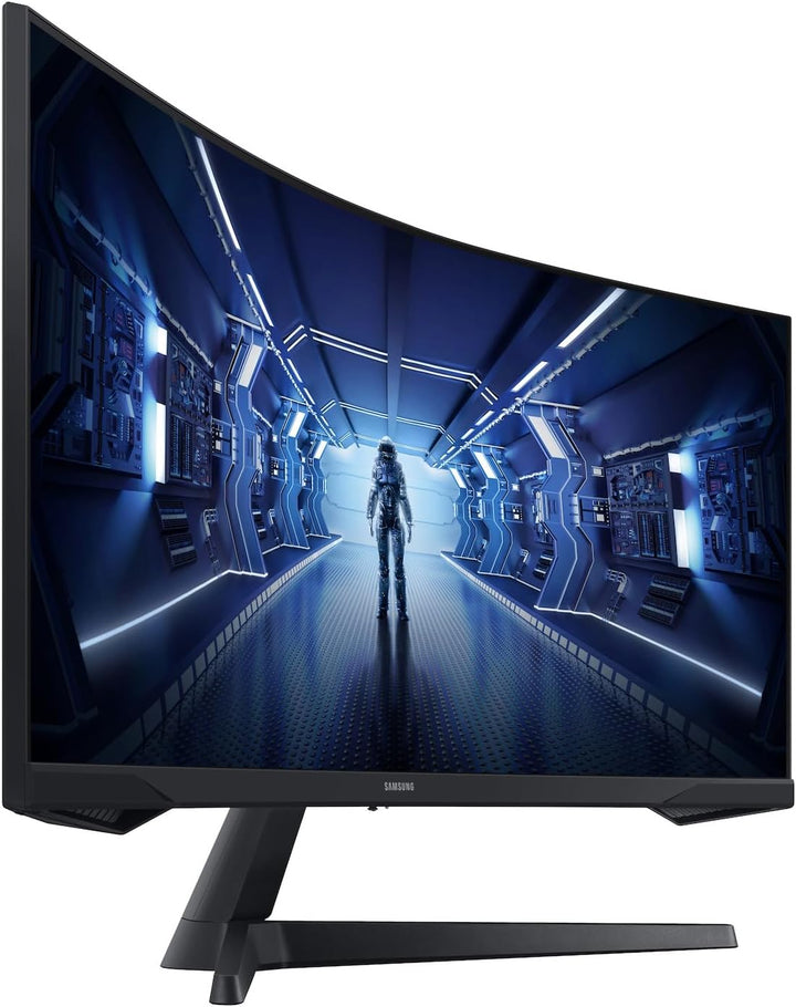 SAMSUNG ODYSSEY G5 Curved PC-Gaming-Bildschirm - 34 UWQHD - VA-Panel - 1 ms - 165 Hz - AMD FreeSync