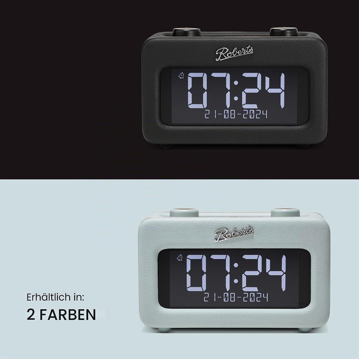 Roberts Revival Rest Digitales DAB-Radio mit Bluetooth, Schwarz, Schwarz