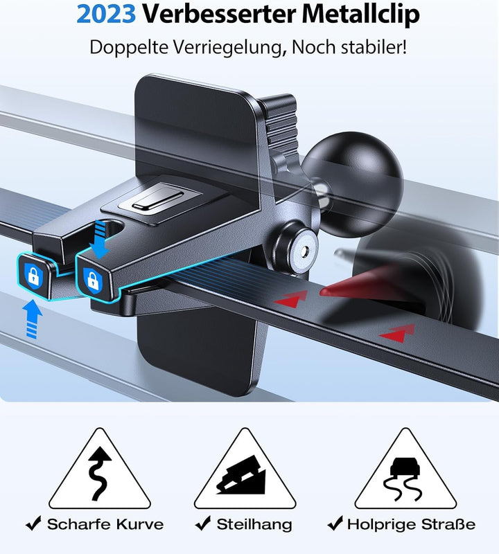 VICSEED Handyhalterung Auto Magnet Lüftung [Starker Magnet mit 12xN55 Magneten] Magsafe Autohalterun