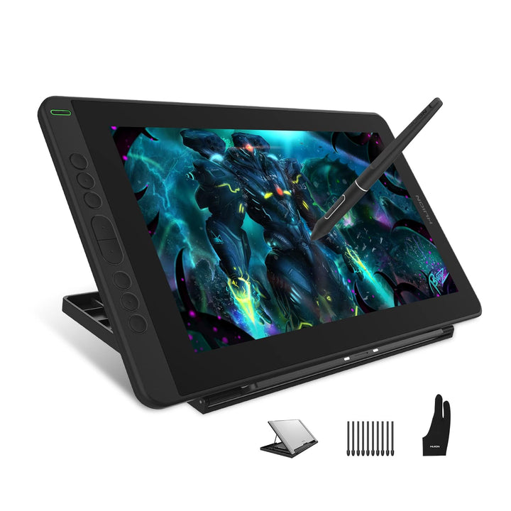 HUION Kamvas 13 Grafik-Zeichentablett-Monitor,13,3-Zoll-Unterstützung für Stiftanzeigen Voll ausgest
