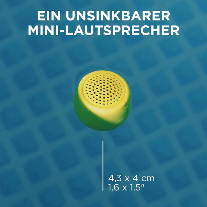 Lexon MINO X Bluetooth-Lautsprecher, wasserabweisend, Weiss