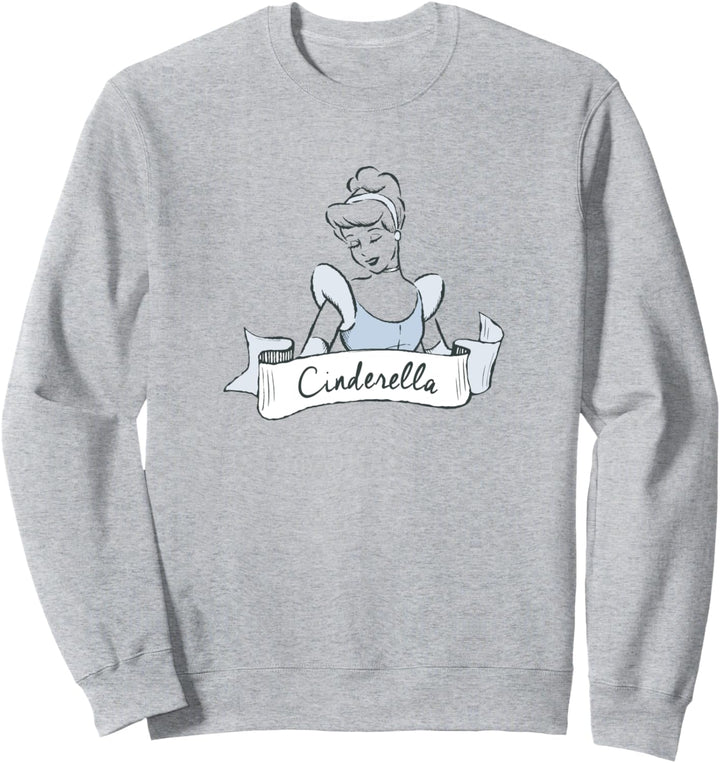 Disney Cinderella Sketch Portrait Sweatshirt