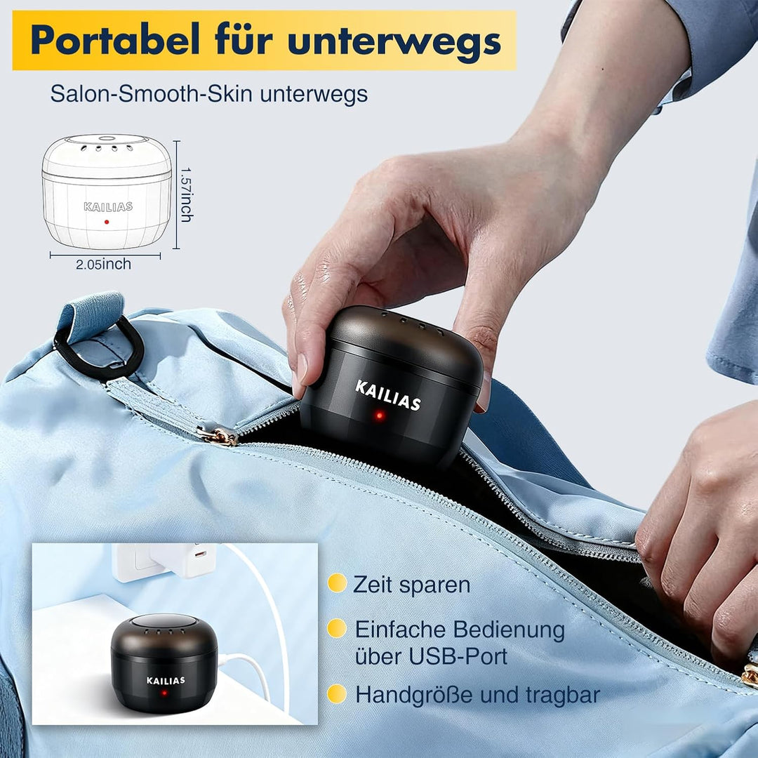 Nose Wax Kit,Nasenhaar Wachs,Nasenwachs Haarentfernung Set für Männer und Frauen,Tragbarer Nasenhaar