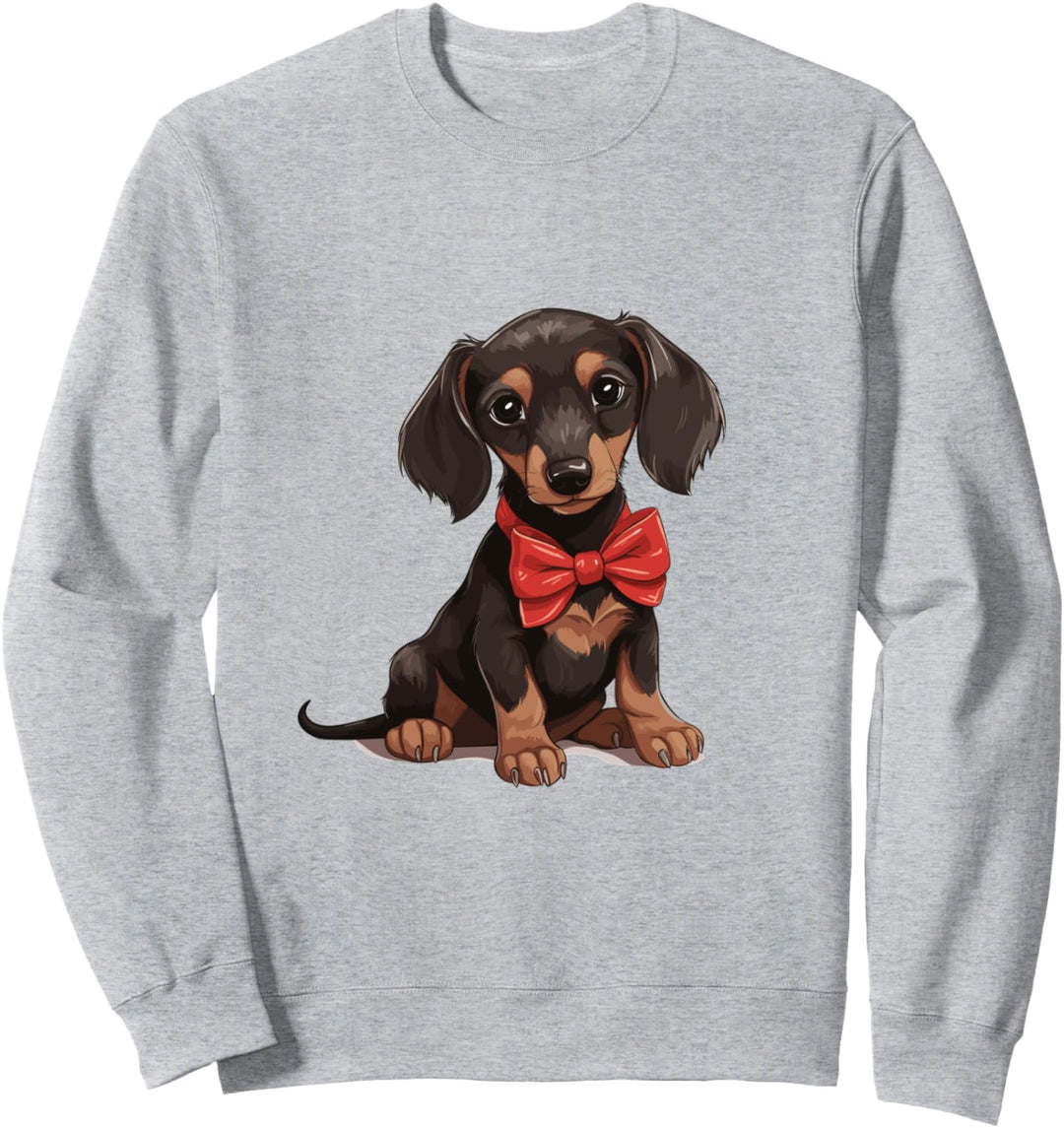 Nur mein Dackel schwarz Sweatshirt