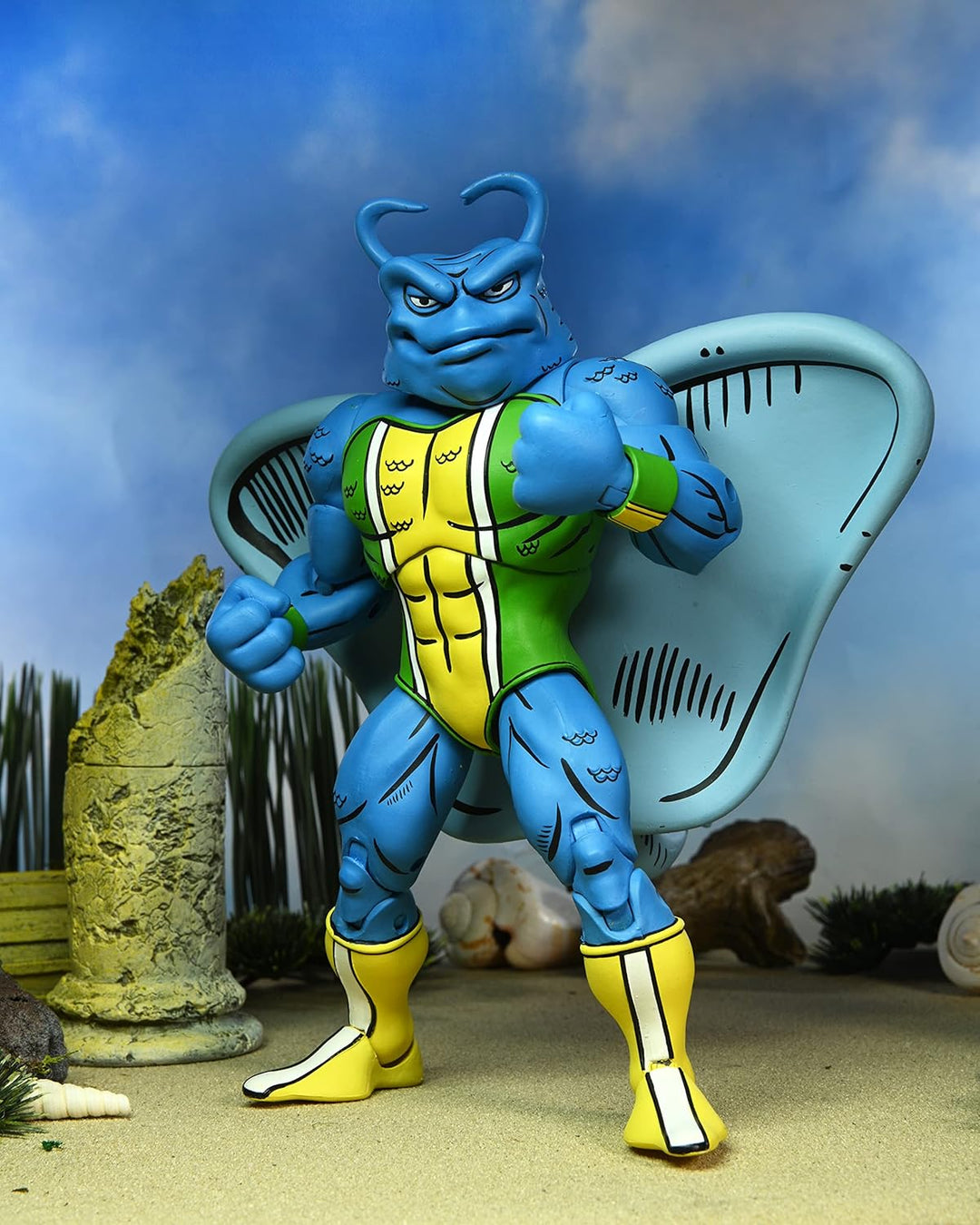 NECA TMNT: Archie Comics – 17,8 cm grosse Actionfigur – Man Ray