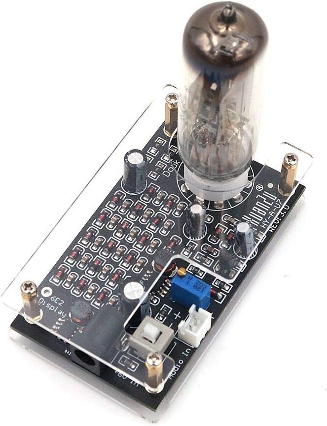DollaTek Magic Eye 6E2 EM87 Röhrenvorverstärker Audiopegelanzeige VU-Meter, Musikspektrum