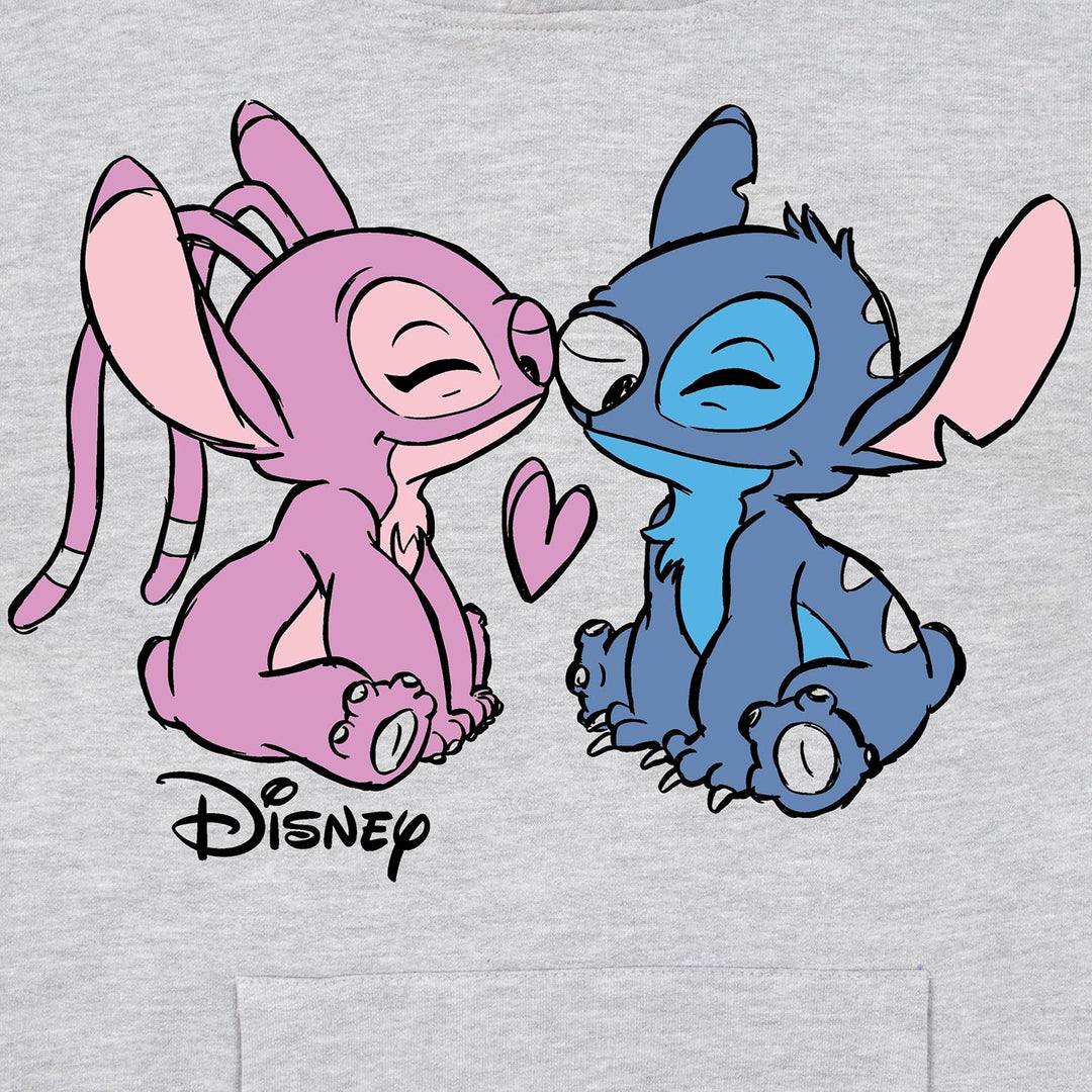 Disney Stitch Pullover Mädchen | Stitch Und Angel Sweatshirt Mädchen | Pullover Für Mädchen 104 Swea