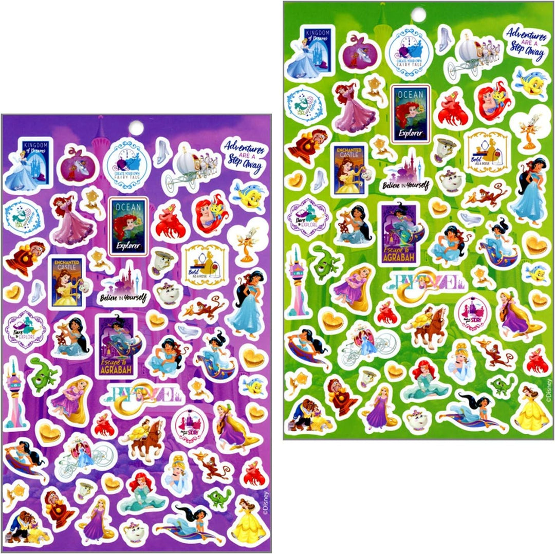 Disney Princess Sticker Pad Over 200 Stickers by