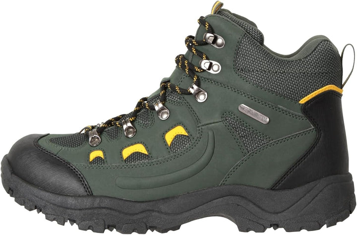 Mountain Warehouse Adventurer Wasserdichte Herrenstiefel 40 EU Grün, 40 EU Grün