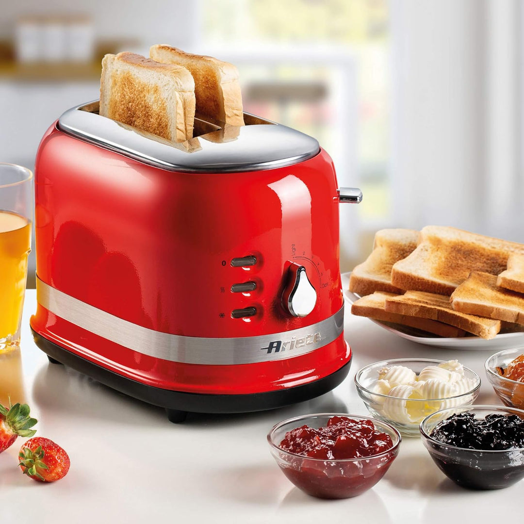 Bialetti Moderna Toaster SilberOne Size, Rot