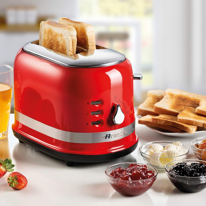 Bialetti Moderna Toaster SilberOne Size, Rot