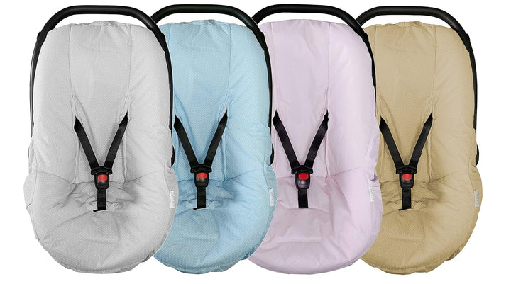 Autositzbezug für Babys Universal Gruppe 0/0 + Baumwolle ideal für den Sommer - Marke Vizaro - Blau