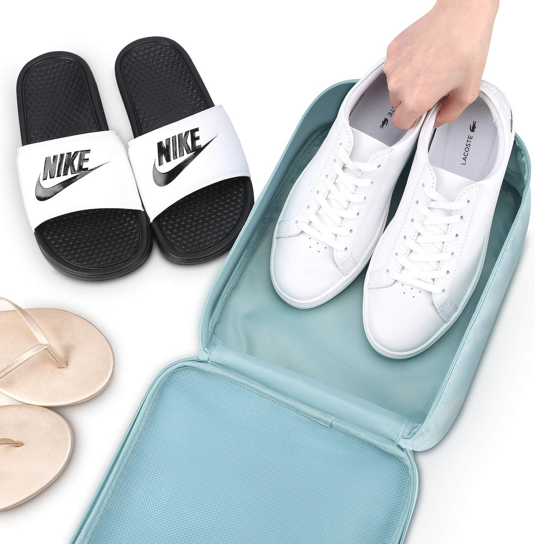 Mossio Schuhtasche für 3 Paar Schuhe für Reisen und den täglichen Gebrauch, Aufbewahrungstasche, dun