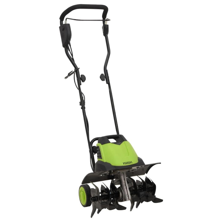 Elektrische Gartenfräse mit 6 Stahlfräsmessern 1500W Motorhacke Bodenfräse 45,5 cm Arbeitsbreite 24