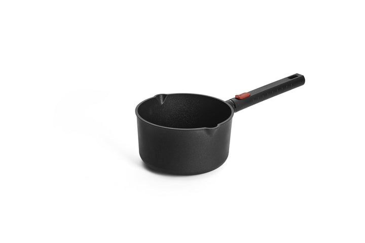 Woll Eco Logic QXR Stieltopf - Induktiv -, Ø 18 cm, 10 cm hoch, 2.0 Liter, mit abnehmbarem Stiel - G