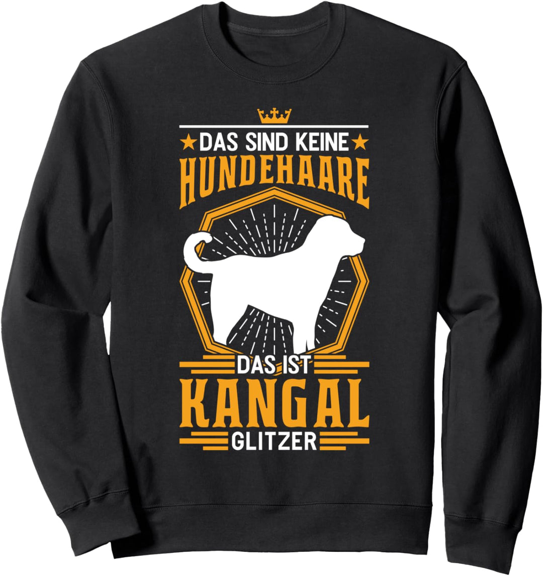 Kangal Glitzer Anatolischer Hirtenhund Hundehaare Kangal Sweatshirt