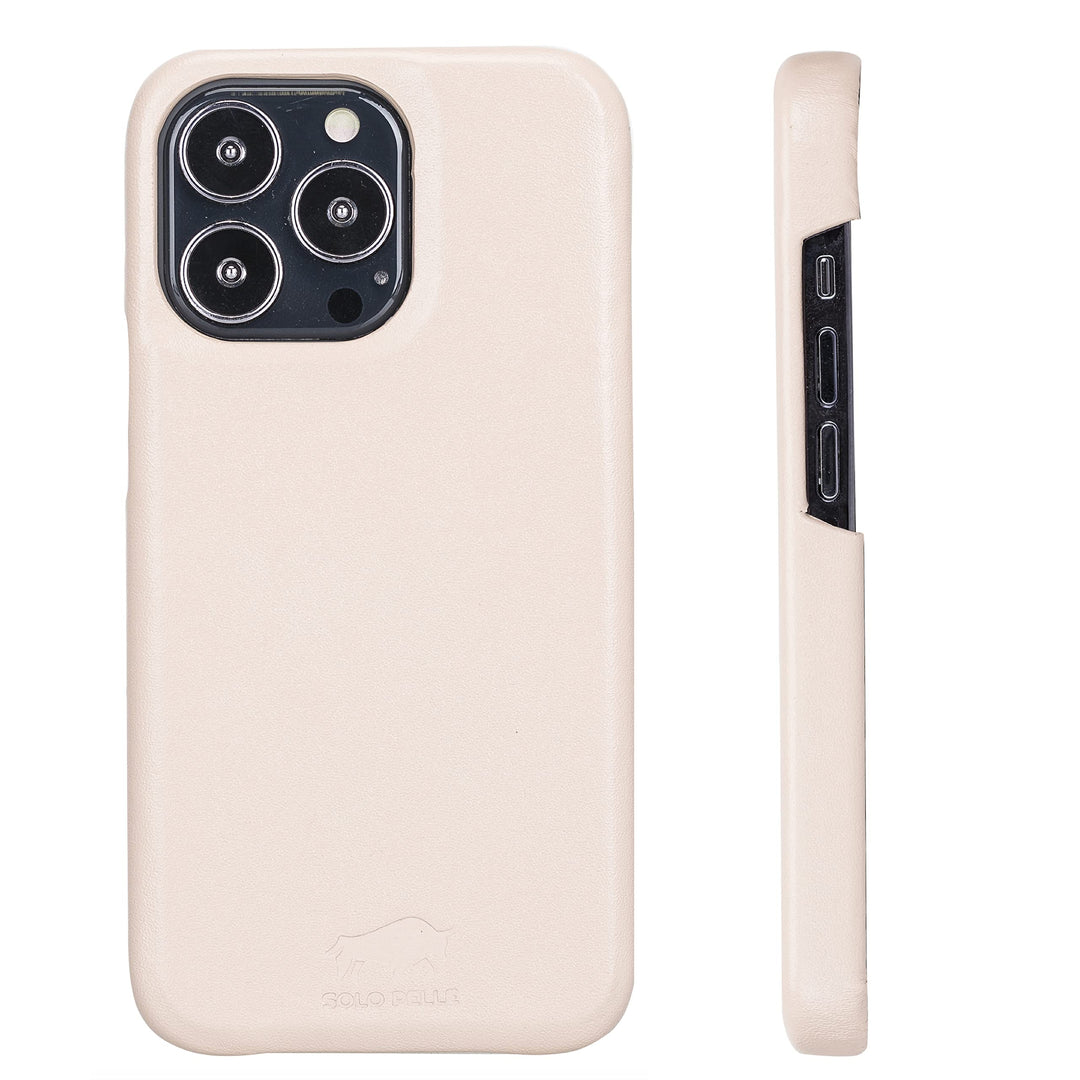 Solo Pelle Lederhülle für das iPhone 13 Pro in 6.1 Zoll Princeton Case Leder Hülle Ledertasche Backc