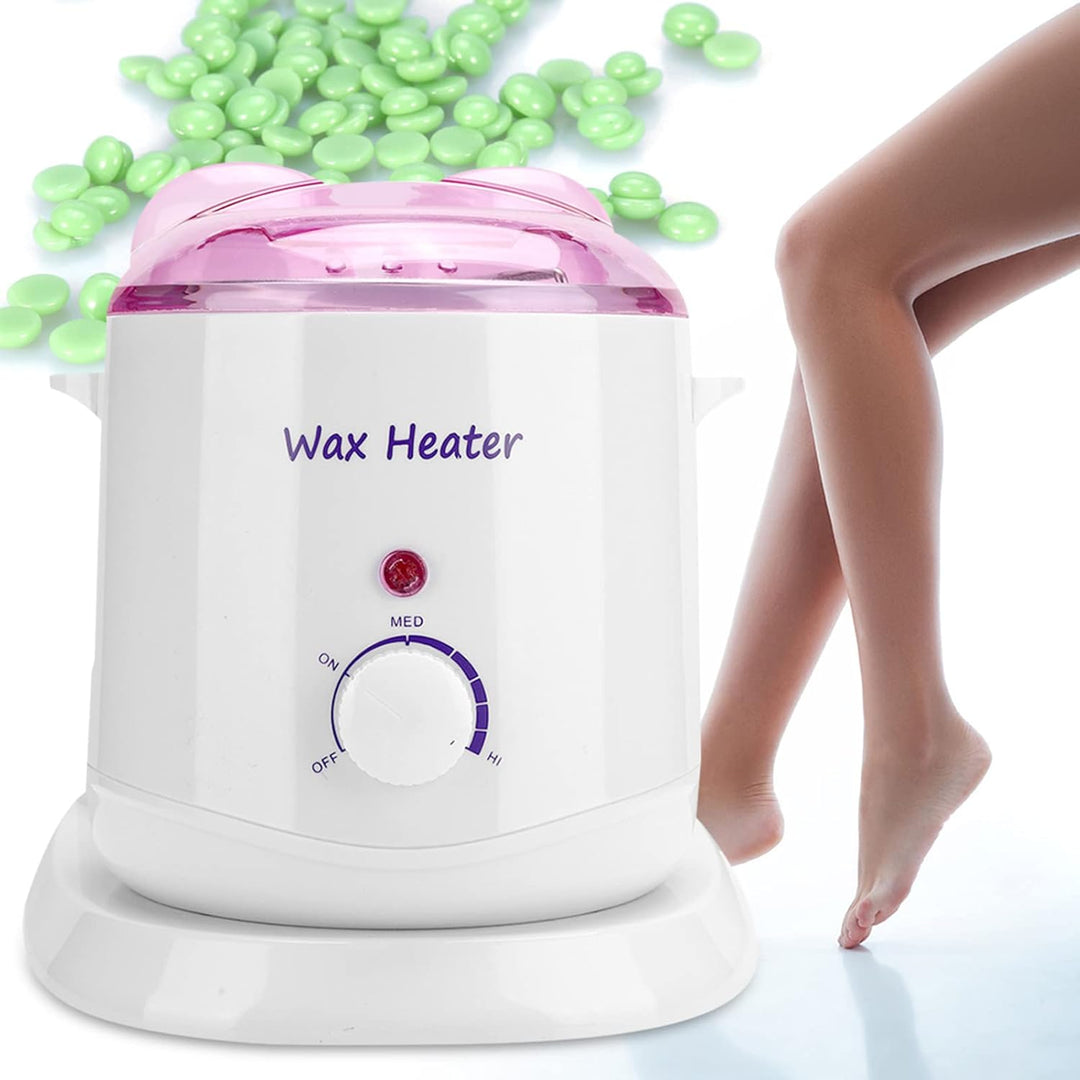 Waxing Kit Electric Hot Wax Warmer Machine Einstellbare Wax Heater Warmer Schmerzlose Haarentfernung