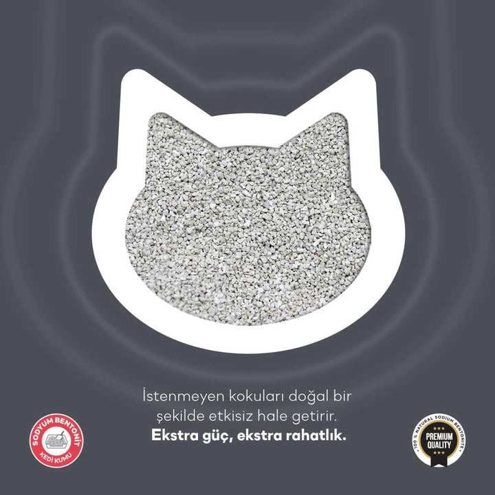 Toi Moi Aktivkohle 10 Kg grau Natrium Bentonit Katzenstreu