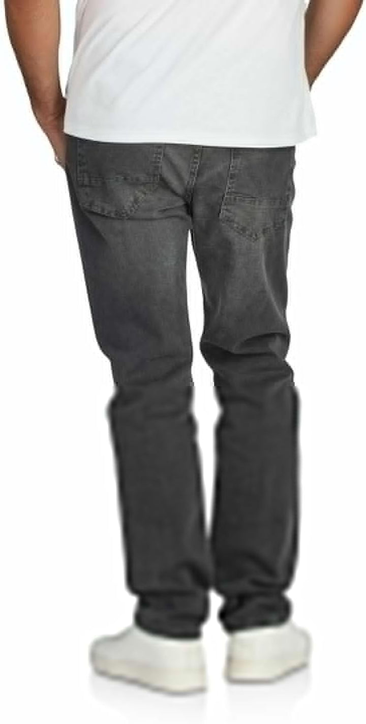 riverso Herren Jeans Hose RIVChris Straight Fit Jeanshose Baumwolle Denim Stretch Schwarz Blau Grau