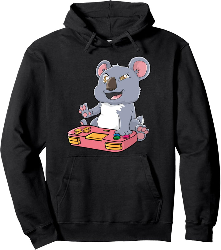 Koala Anime Gaming Gamer Kawaii Pullover Hoodie