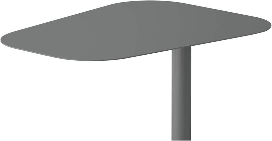 [en.casa] Beistelltisch Nastätten Gartentisch Couchtisch mit Metallgestell Sofatisch modernes Design