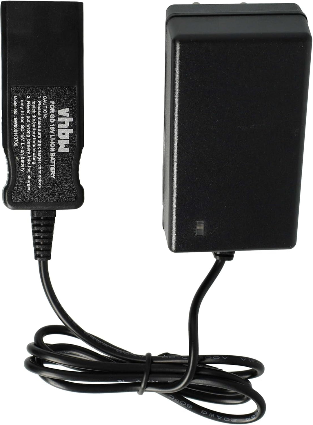 vhbw 220V Netzteil Ladegerät Ladekabel kompatibel mit Werkzeug Gardena High Delimber TCS Li-18/20, L
