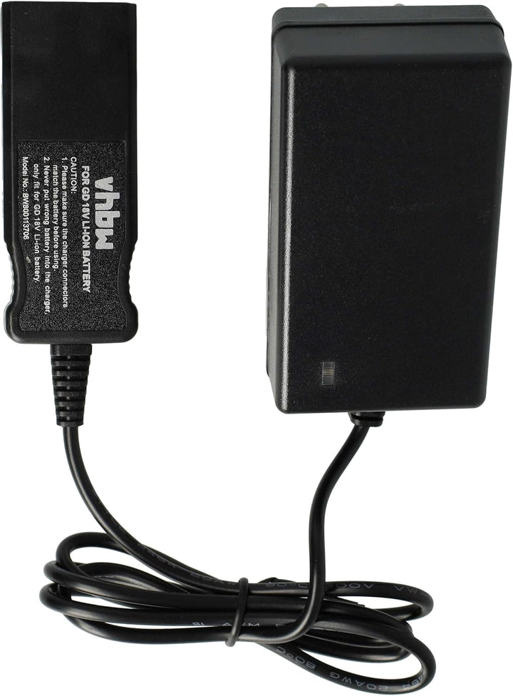 vhbw 220V Netzteil Ladegerät Ladekabel kompatibel mit Werkzeug Gardena High Delimber TCS Li-18/20, L