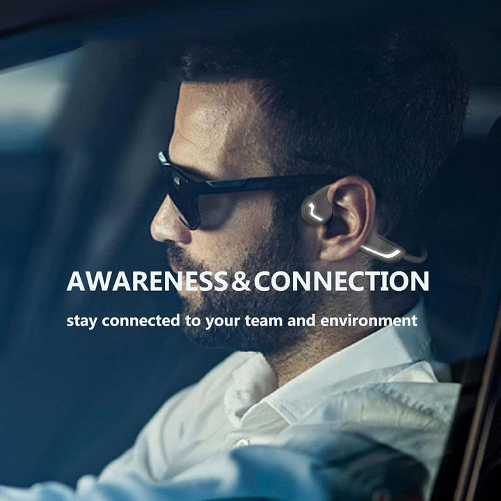 ESSONIO Sportkopfhörer Bluetooth,Open Ear Sport Kopfhörer, Bone Conduction Kopfhörer Bluetooth 5.0 W