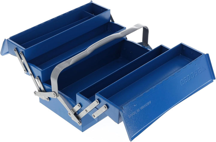 GEDORE 1265 L Werkzeugkasten, leer, 5 Fächer, 210x420x225 mm, 1 Stück 210 x 420 x 225 mm, 210 x 420