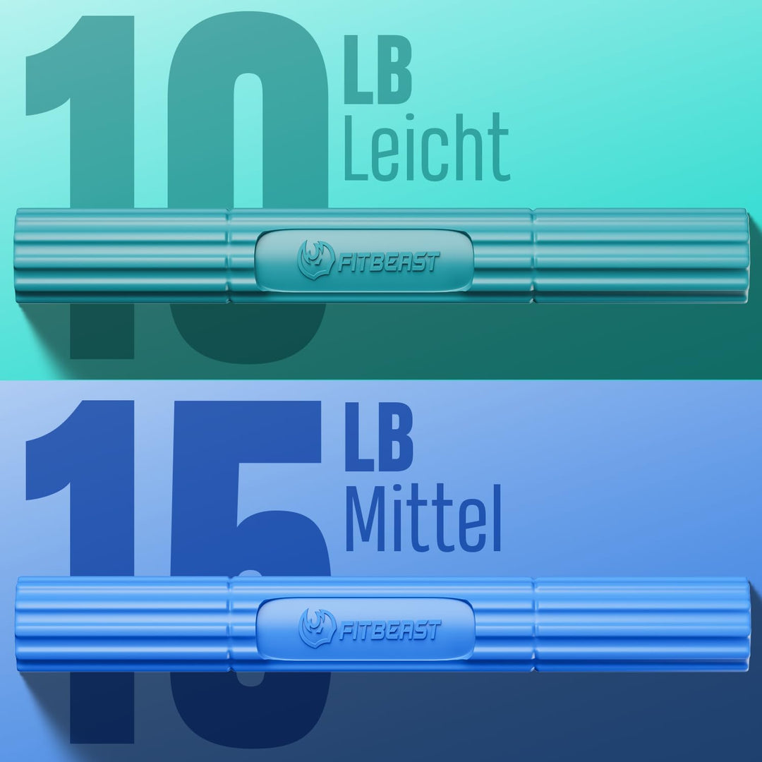 FitBeast Flex Therapy Bar, Tennisarm Therapie Bar - Ideal zur Linderung von Sehnenscheidenentzündung