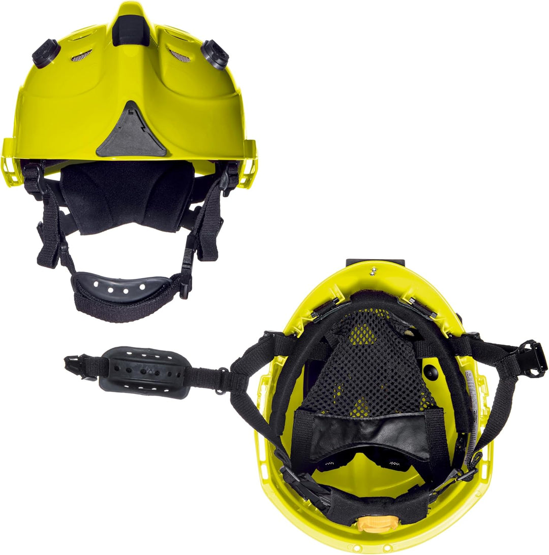 Dräger HPS 3500 Set Premium Verstellbarer Sicherheitshelm mit Schutzbrille für Baustellen, Bergbau,