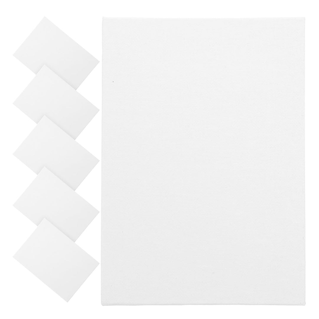 MAGICLULU 6 Stück Leinwandmalplatten und Baumwolle Tragbar und Verformungsfest für Öl Acryl und Aqua