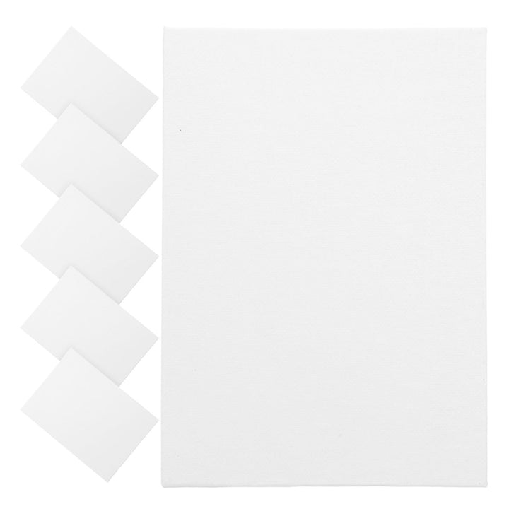 MAGICLULU 6 Stück Leinwandmalplatten und Baumwolle Tragbar und Verformungsfest für Öl Acryl und Aqua