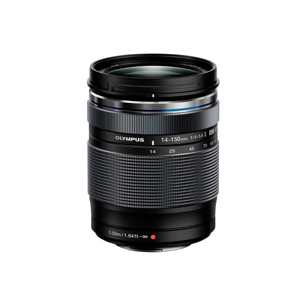 Olympus M.Zuiko Digital ED 14‑150mm F4‑5.6 II Objektiv, Universalzoom, geeignet für alle MFT-Kameras