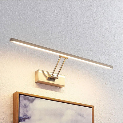 Lucande LED Wandleuchte, Wandlampe Innen 'Thibaud' (Modern) in Alu aus Metall u.a. für Wohnzimmer &