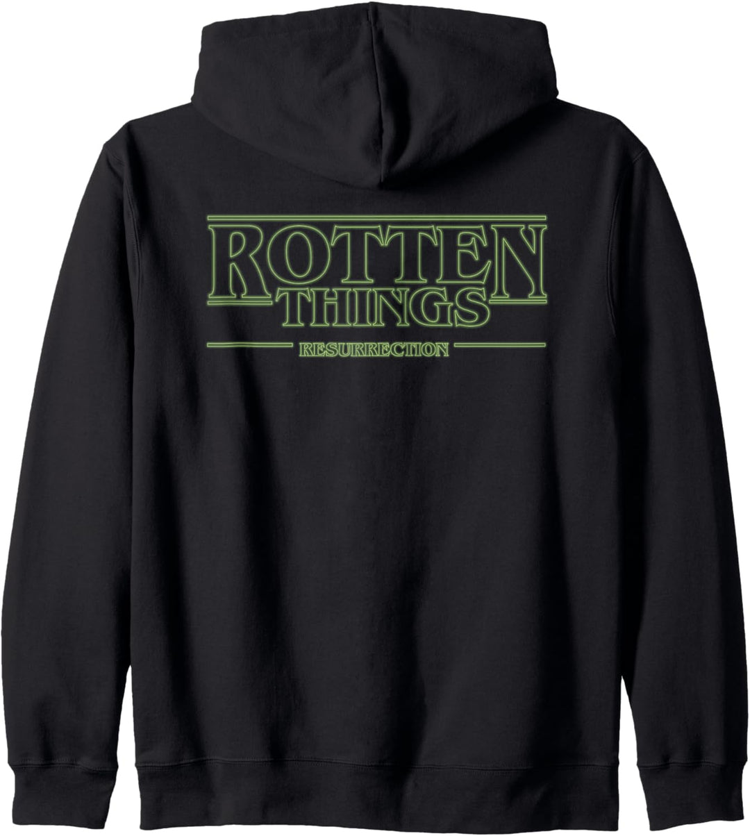 variegated.mind - Pflanzen Motiv 'ROTTEN THINGS' Kapuzenjacke