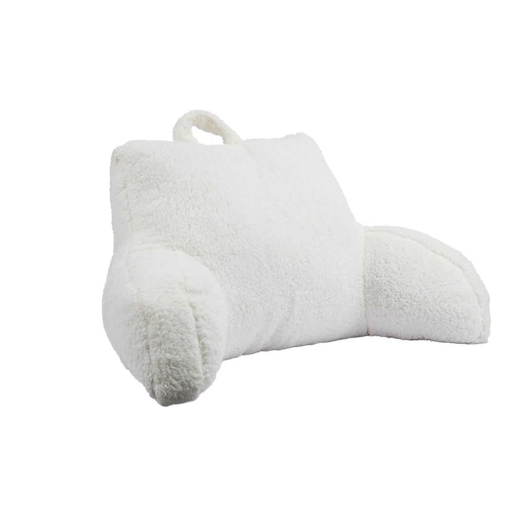 Rückenkissen mit Armlehnen, Abnehmbares Memory Foam Lendenstützkissen, Bettsitzkissen Ideal zum Lese