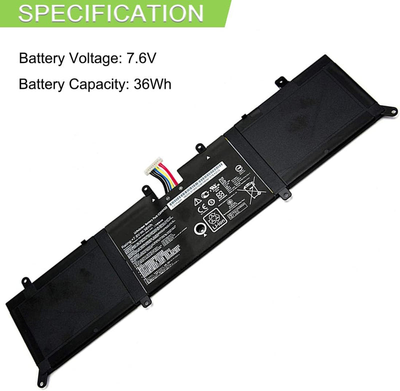 XITAIAN 7.6V 36Wh C21N1423 Ersatz Laptop Akku für Asus F302LJ F302U X302L X302LA X302LJ Series