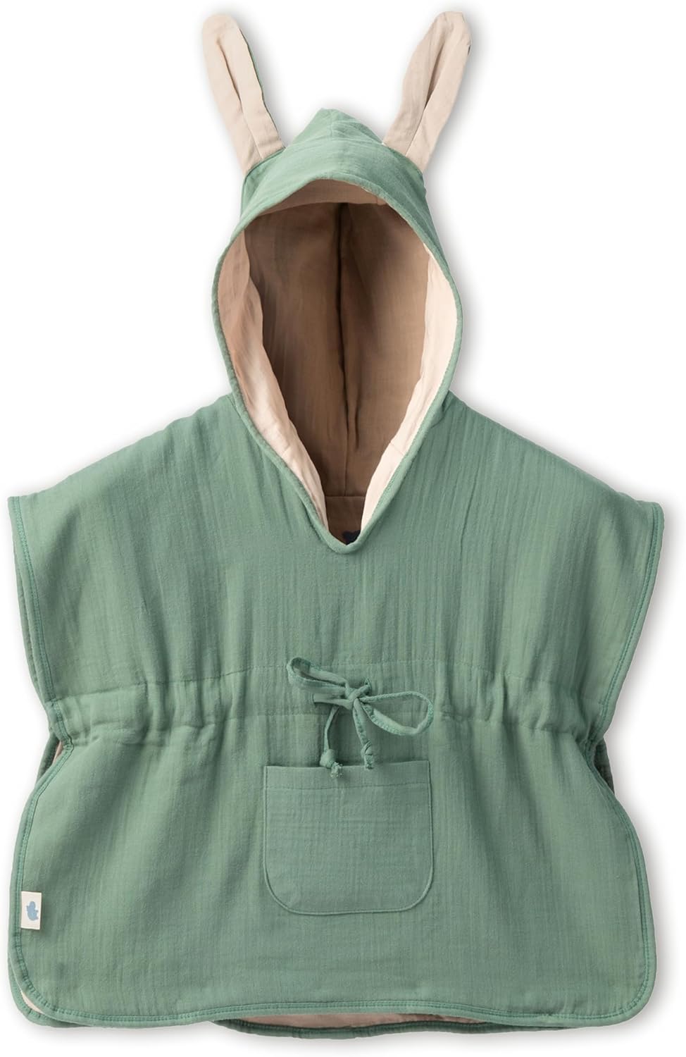 Badeponcho Baby & Kinder EXTRA weich (100% Bio-Baumwolle) | Kinder Badeponcho 1-7 Jahre| Handtuch Po